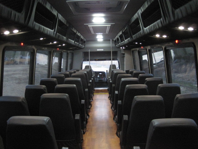 ameritrans 395 m2 freightliner coach bus, ir