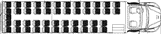 ameritrans 425 m2 freightliner floorplan, 49 passengers