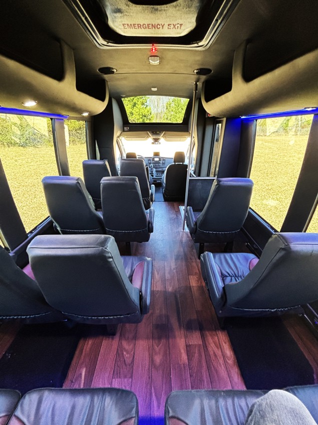 Small 15 passenger buses for sale, ir