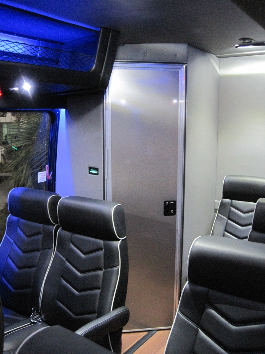 Freightliner M2 Coach Bus with Under Floor Luggage, toilet