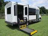 2 wheelchair handicap buses for sale,  lift