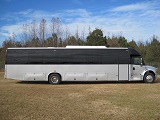 freightliner m2 coach buses with under floor luggage