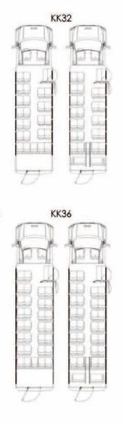 Krystal Koach Chevrolet Kodiak Bus diagram