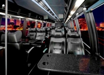 Krystal Koach International 3200 IC Tour Coach interior