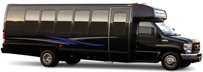 Krystal Koach E450 Shuttle Bus Interior