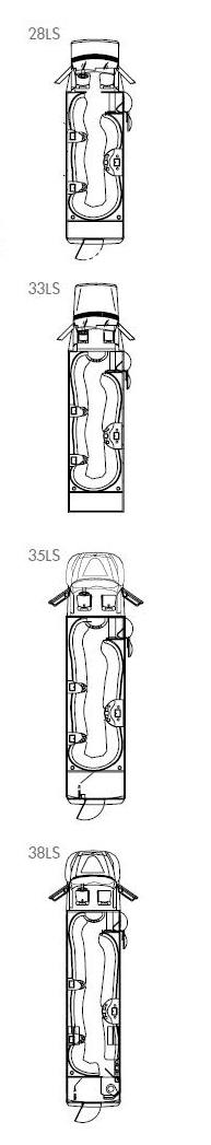 Krystal Koach E450 Shuttle Bus diagram